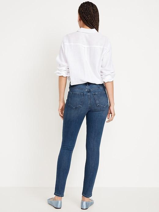 High-Waisted Wow Super-Skinny Jeans Product Image