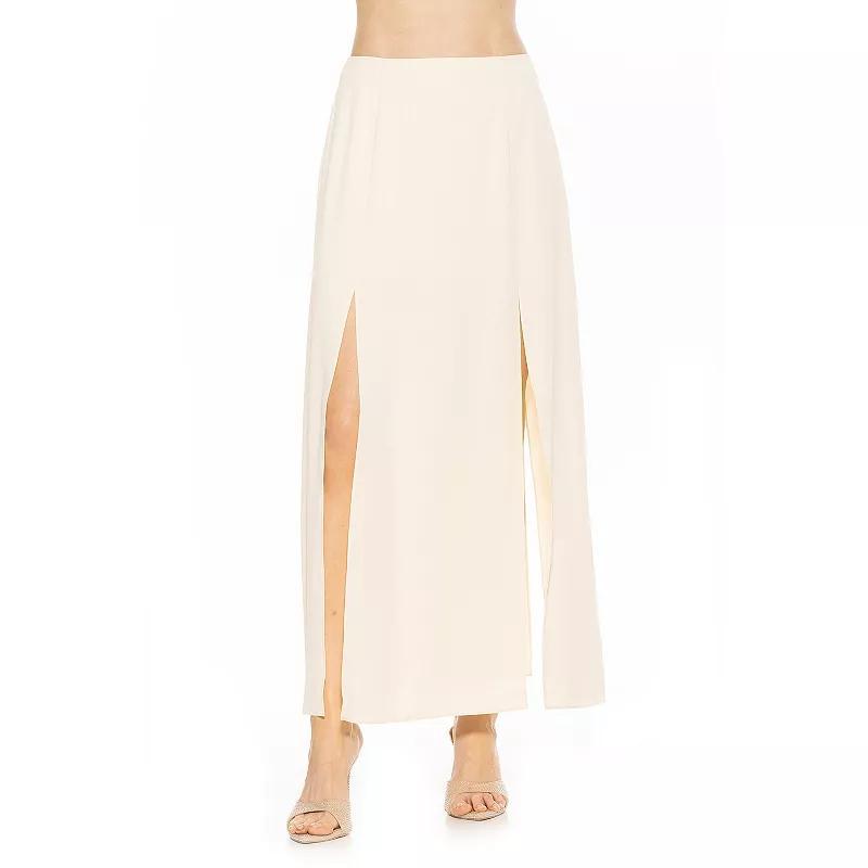 Womens ALEXIA ADMOR Sansa Side Slit Detail Maxi Pencil Skirt Product Image