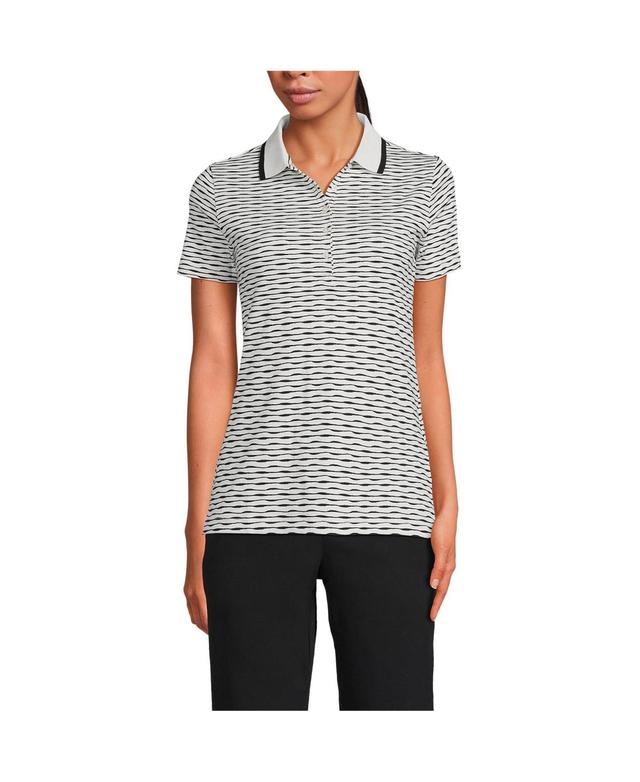 Womens Lands End Supima Cotton Polo Shirt Product Image