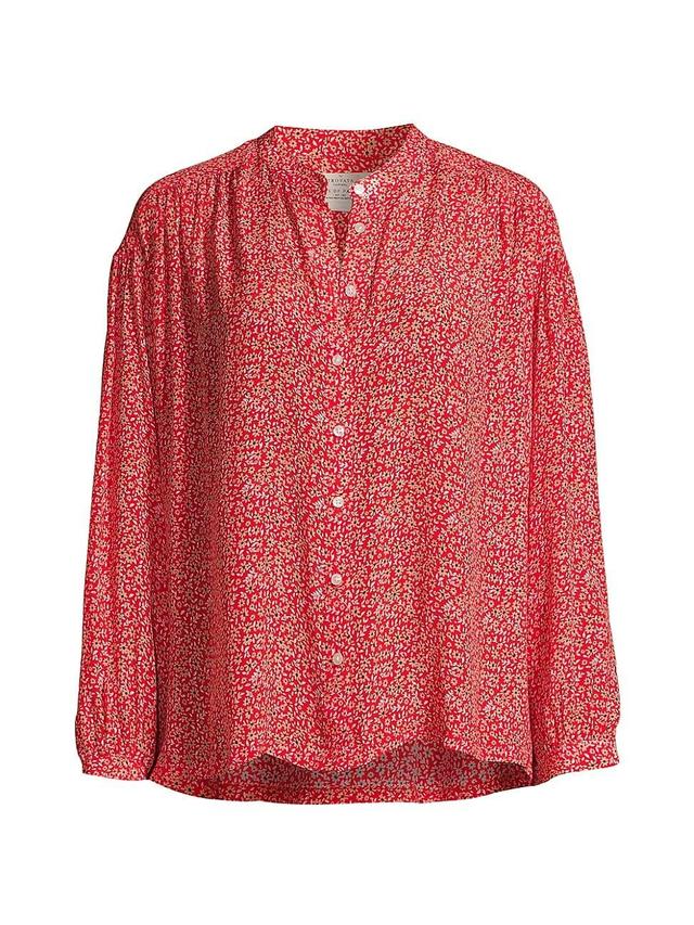 Womens Lilly Floral Shirt Product Image