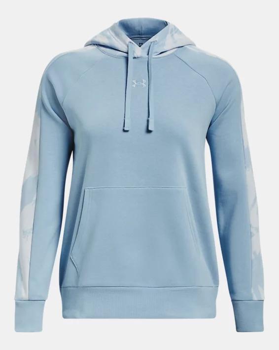 Women's UA Rival Fleece Blocked Hoodie Product Image