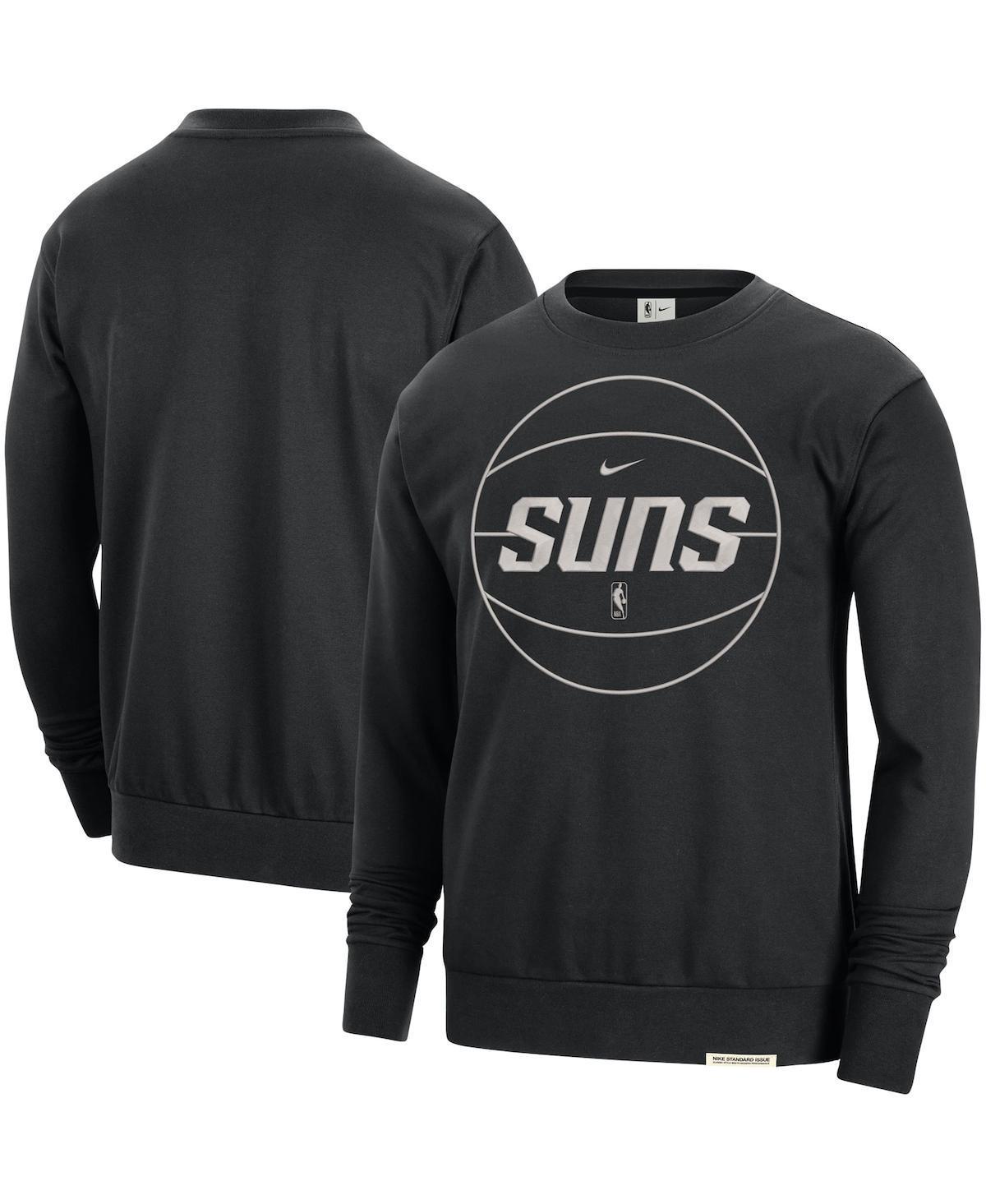 Mens Nike Black Phoenix Suns 2023/24 Authentic Standard Issue Travel Performance Pullover Sweatshirt Product Image