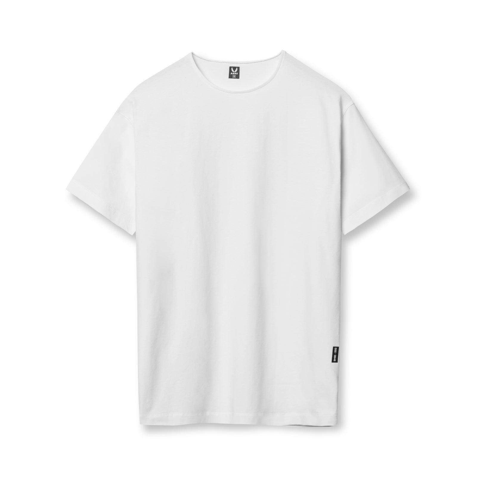 0846. CottonPlus™ Standard Mesh Back Tee - White Product Image