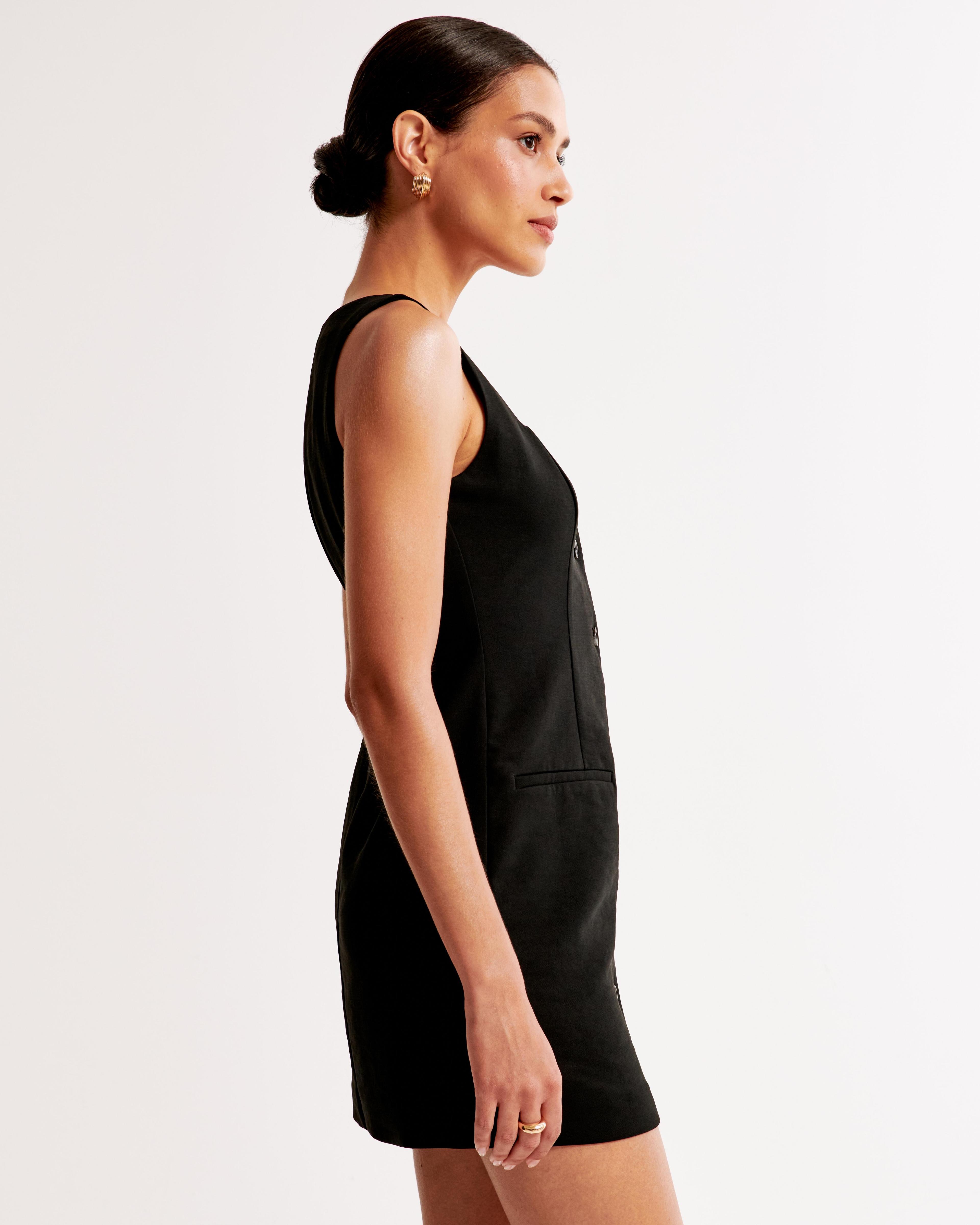 The A&F Mara Squareneck Vest Mini Dress Product Image