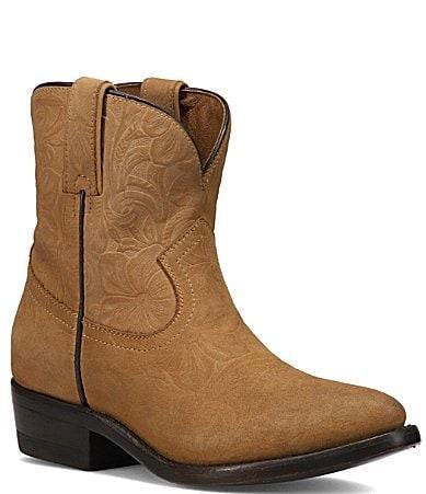 Billy Leather Short Western Boots Product Image