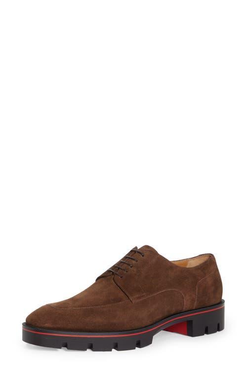 Christian Louboutin Davisol Lug Sole Suede Derby Product Image