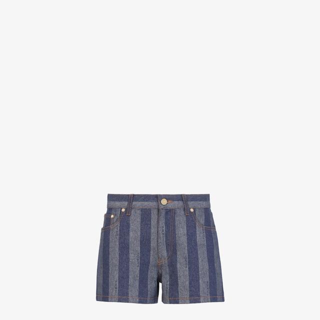 Short JeansBlue Pequin denim short pants Product Image