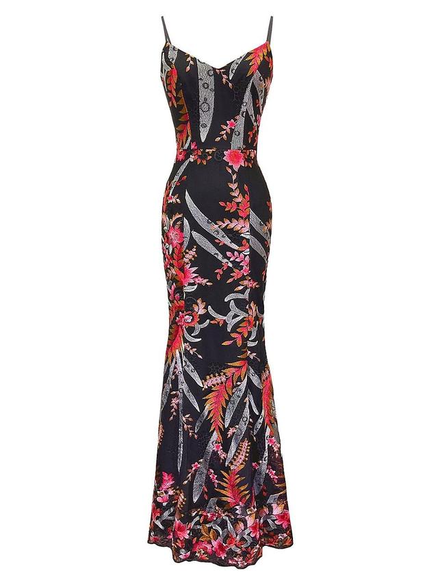 Womens Giovanna Floral Mermaid Gown Product Image