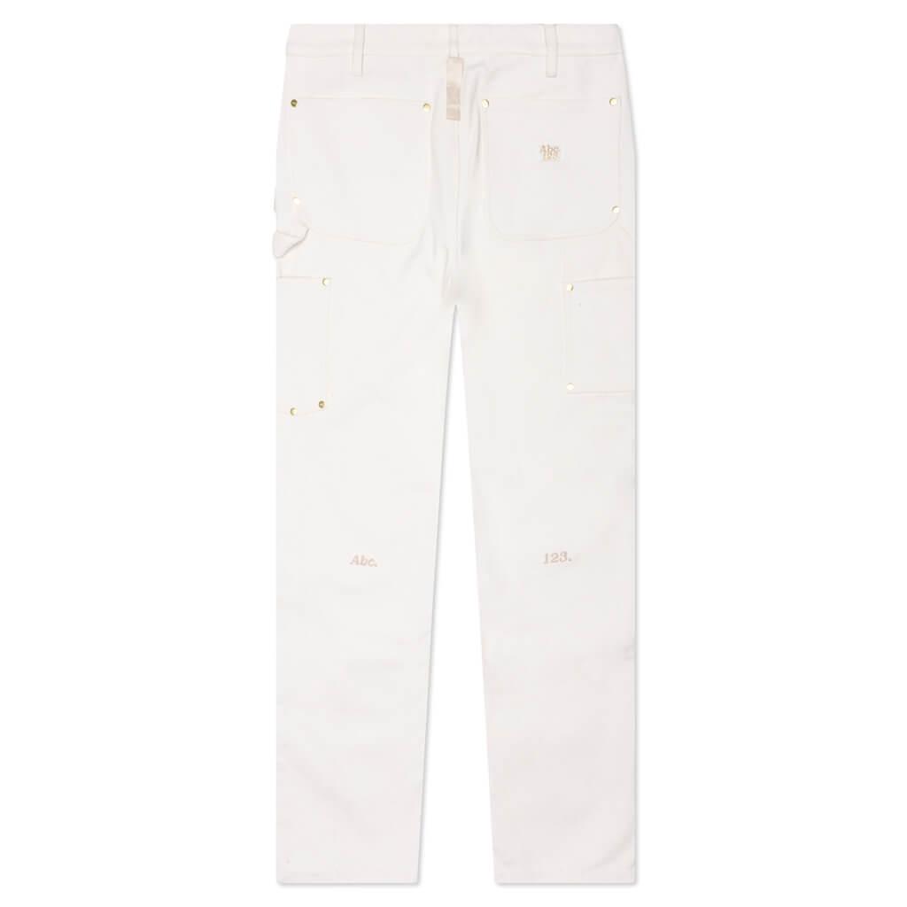 Double Knee Pant - Selenite White Male Product Image