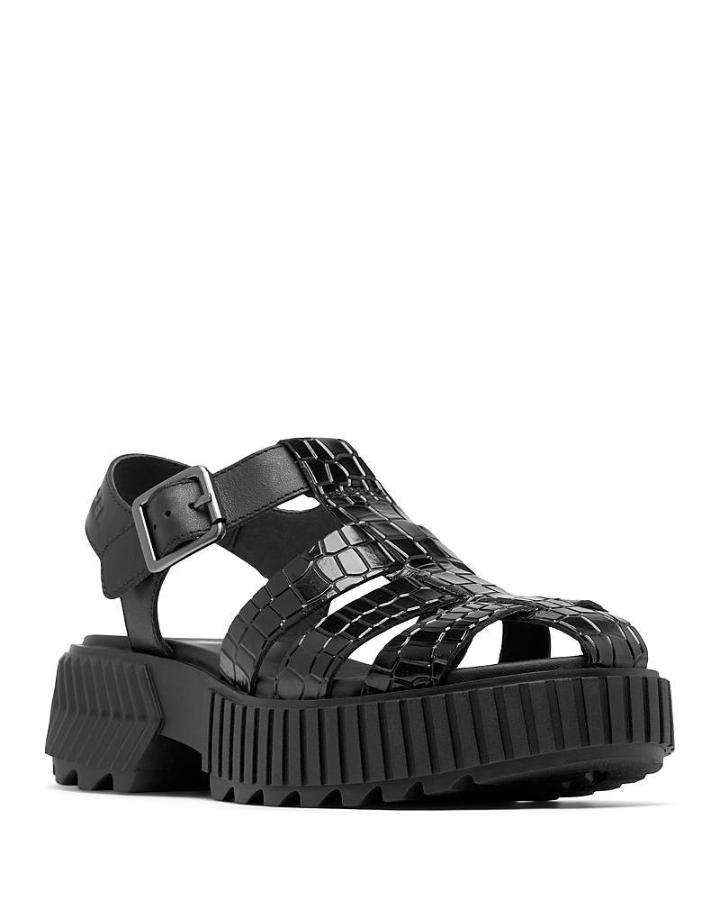 Sorel Womens Ona Streetworks Fisherman Sandals - Black Product Image