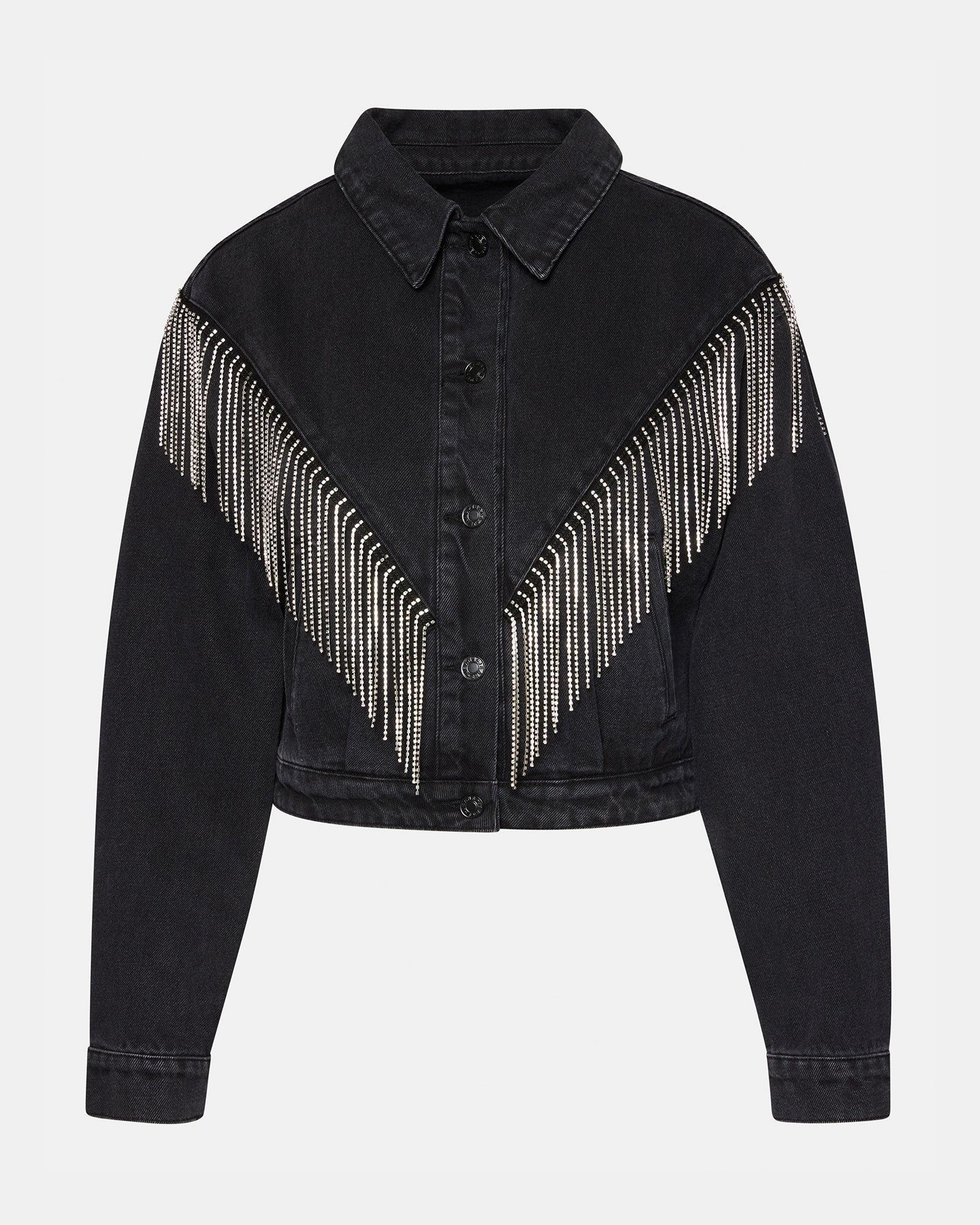 CANYON DENIM JACKET BLACK Female Product Image