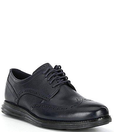 Cole Haan Mens riginalGrand Leather Wingtip Oxfords Product Image