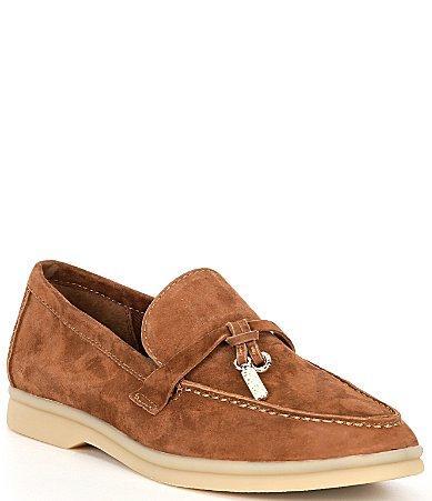 Dolce Vita Lonzo Suede Tassel Charms Loafers Product Image