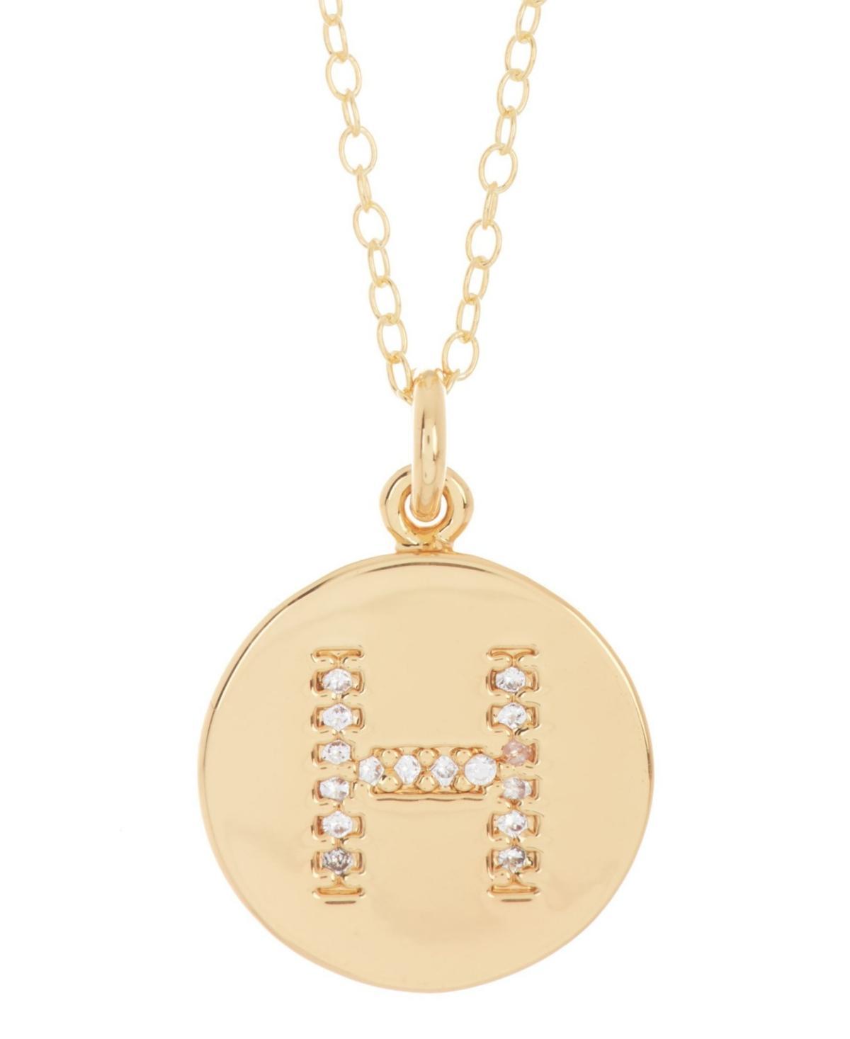 brook & york Madeline 14K Gold Plated Initial Pendant Product Image