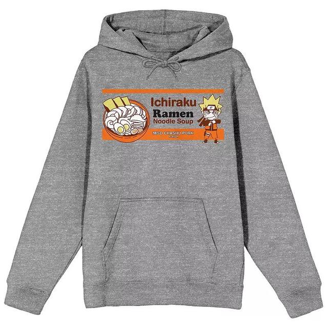 Mens Naruto Shippuden Ichiraku Ramen Noodle Soup Graphic Hoodie Product Image