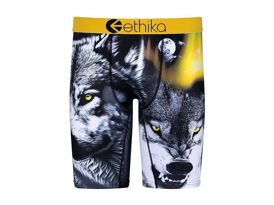 ethika Awwoo (Black/Yellow) Men's Underwear Product Image