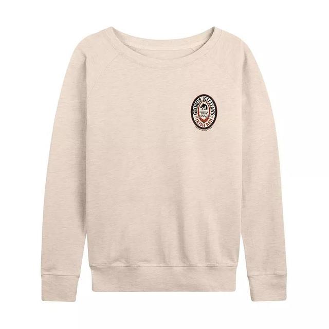 Womens Killians Premium Lager Logo Lightweight French Terry Sweatshirt Product Image