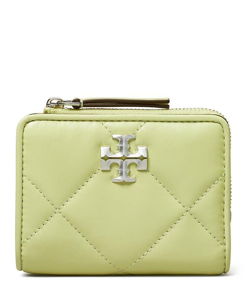 Tory Burch Kira Diamond Quilted Leather Bi-Fold Wallet Product Image