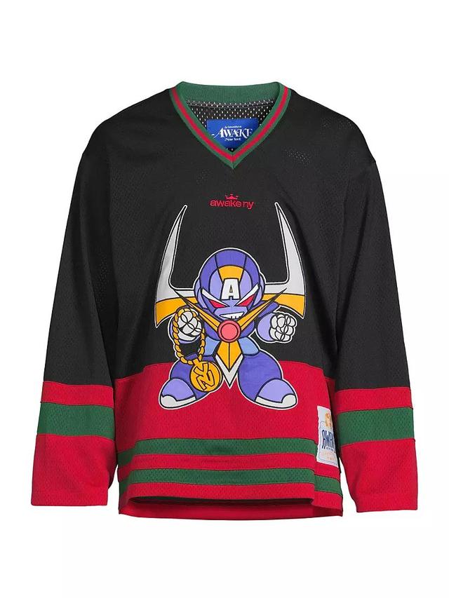 Mesh Logo Hockey Jersey Product Image