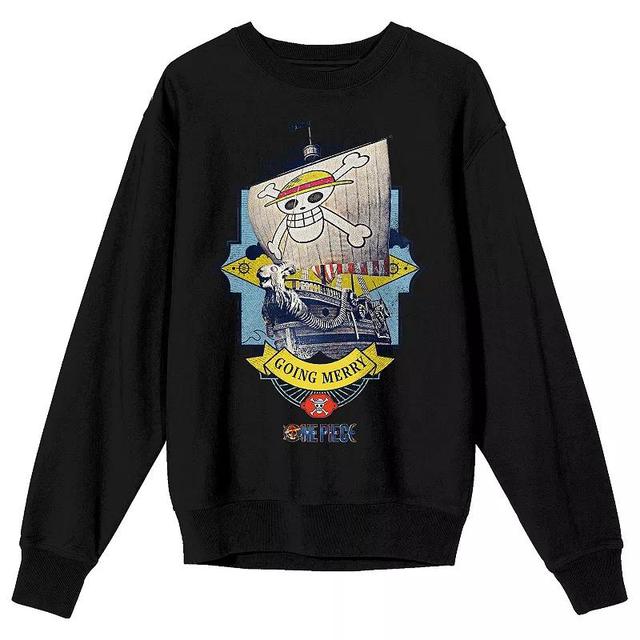 Mens One Piece Going Merry Long Sleeve Graphic Tee Product Image