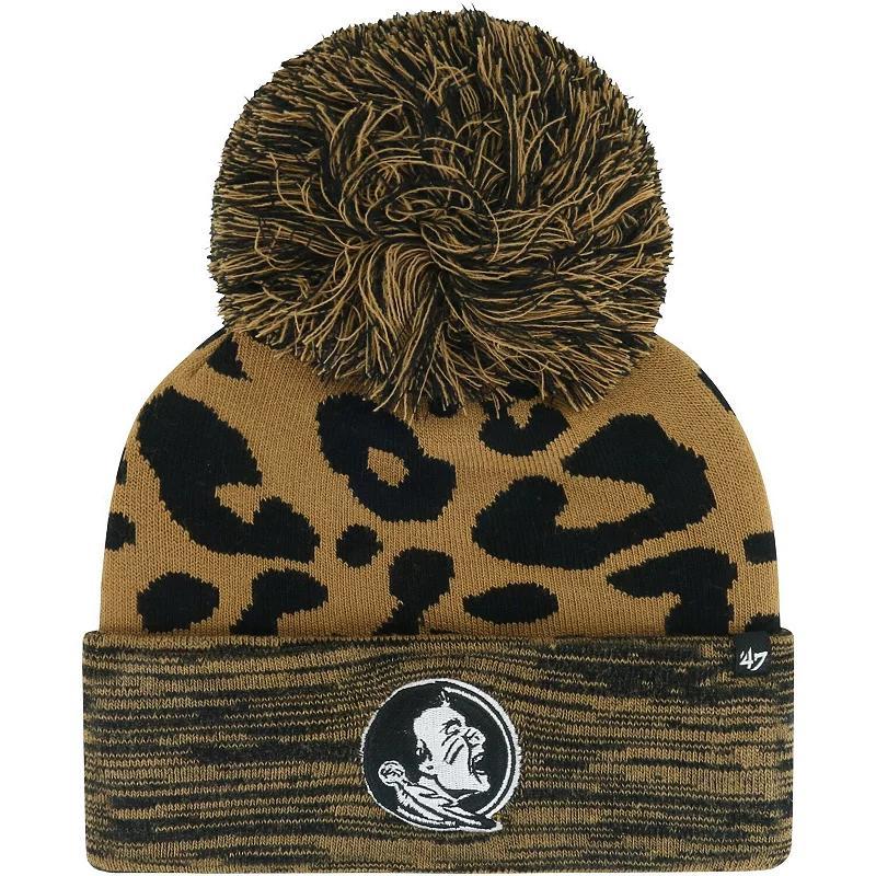 Womens 47 Florida State Seminoles Rosette Cuffed Knit Hat with Pom Product Image