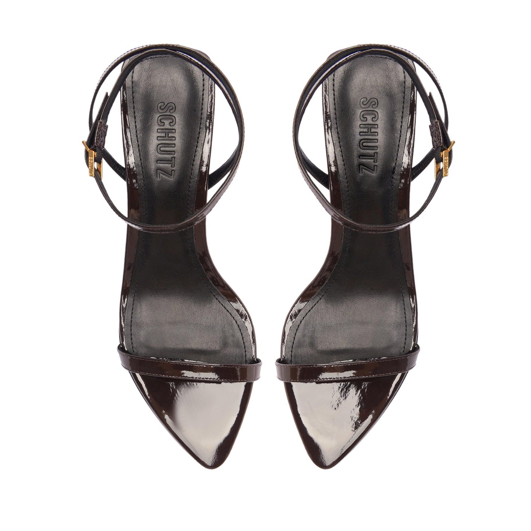 Melanie Patent Leather Sandal Female Product Image