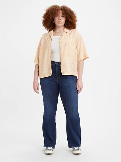 Levi's High Rise Flare Women's Jeans (Plus Size) Product Image