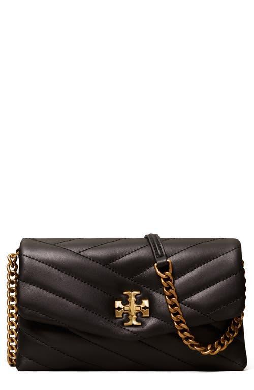 Tory Burch Kira Chevron Quilted Leather Wallet on a Chain Product Image