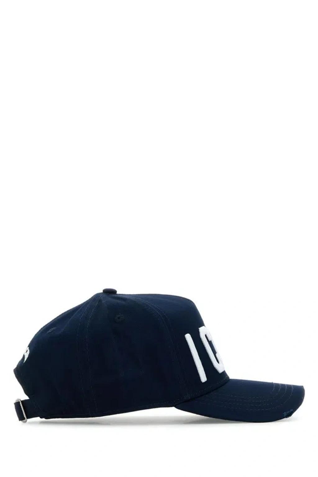 DSQUARED2 Hats In Blue Product Image