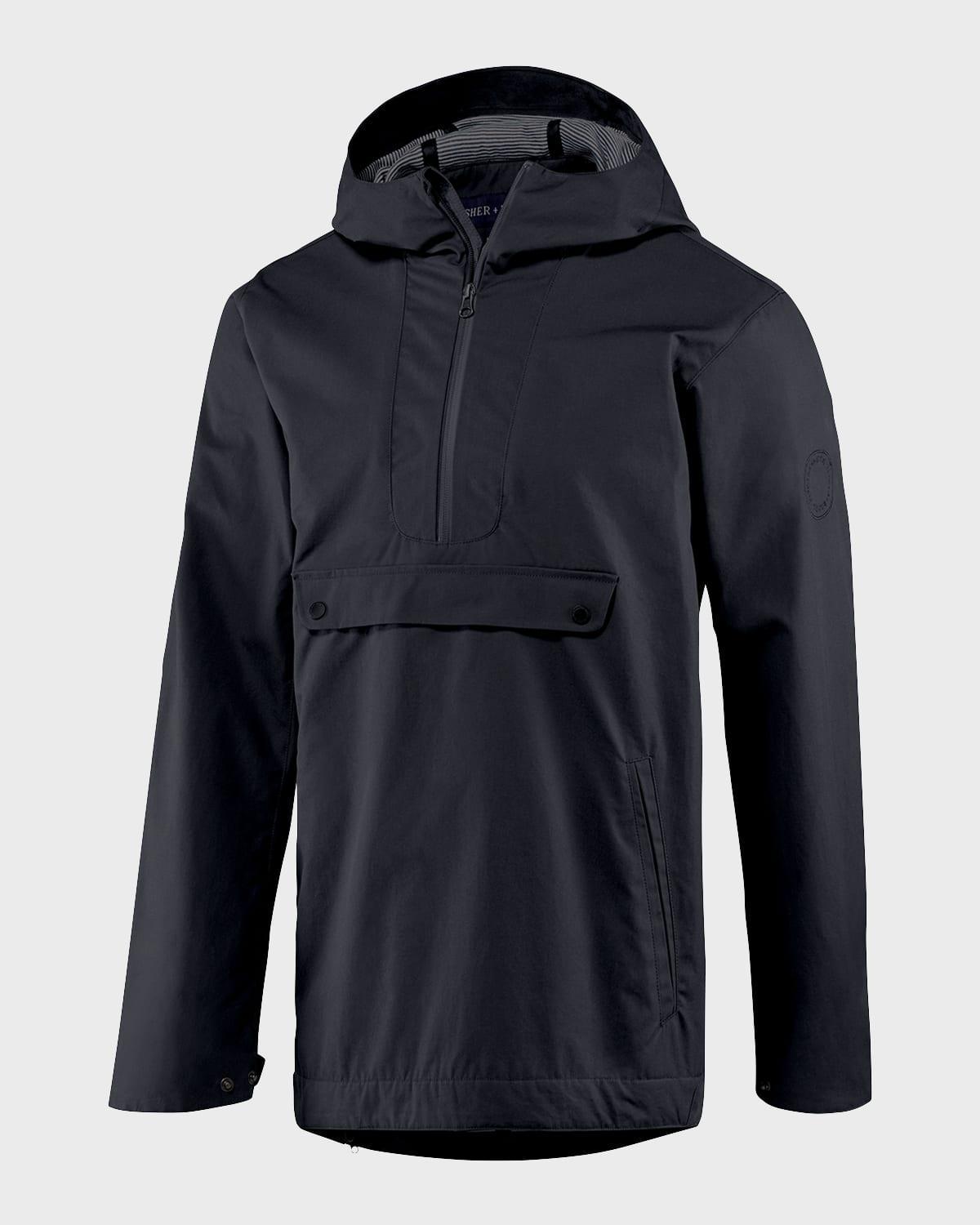 Mens Greenwich Quarter-Zip Anorak Jacket Product Image