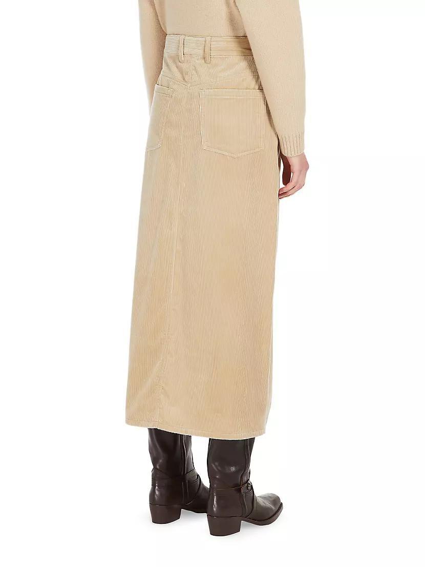 Ghiotto Cotton Midi Skirt Product Image