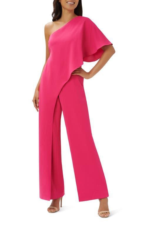 Adrianna Papell One-Shoulder Jumpsuit Product Image