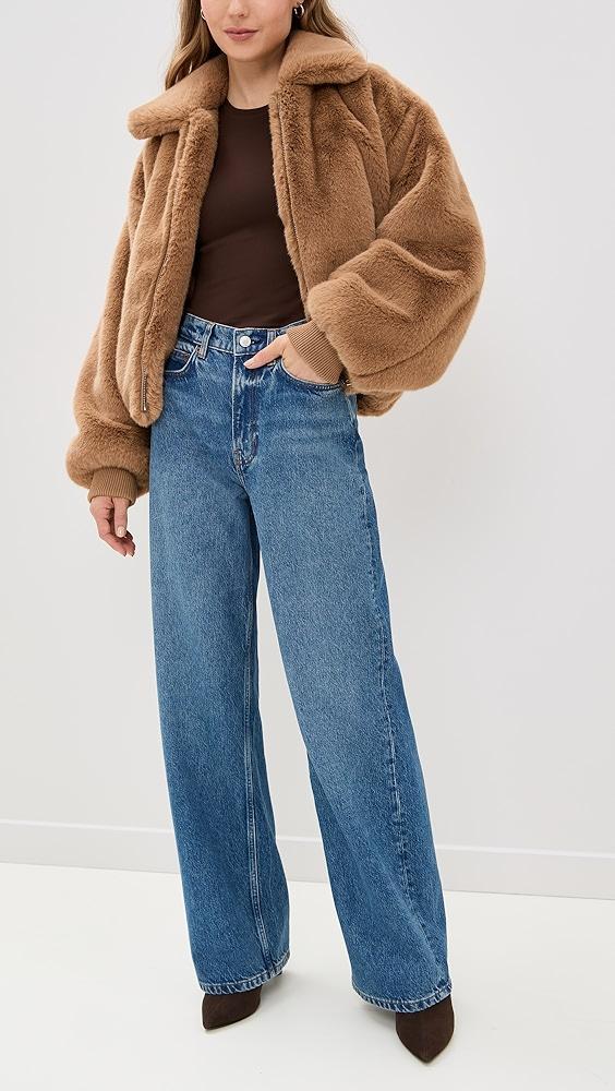 Reformation Wes High Rise Wide Leg Jeans | Shopbop Product Image