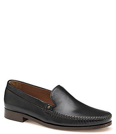 Johnston  Murphy Collection Mens Baldwin Leather Venetian Loafers Product Image