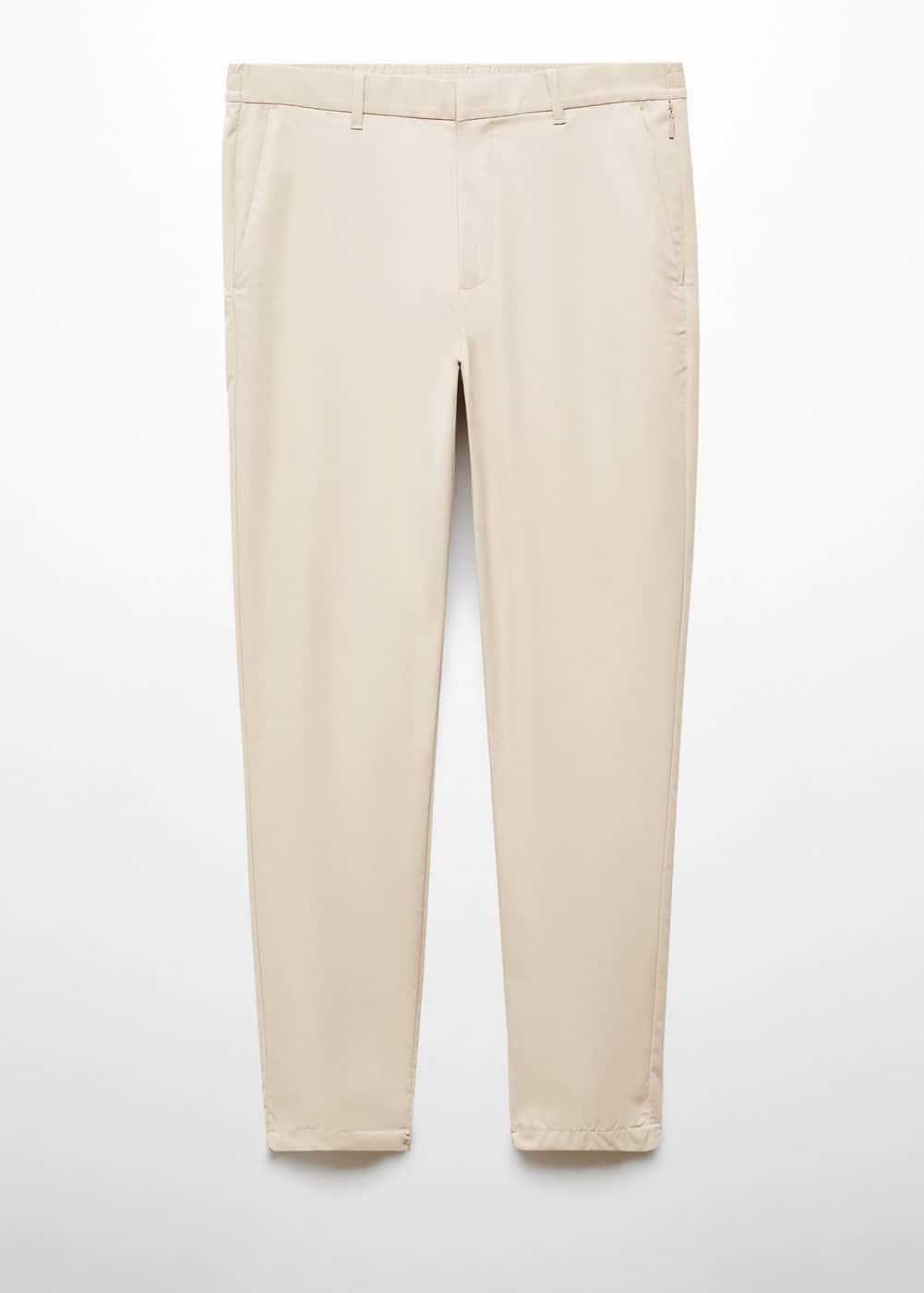 Mango Mens Solotex Slim-Fit Pants Product Image