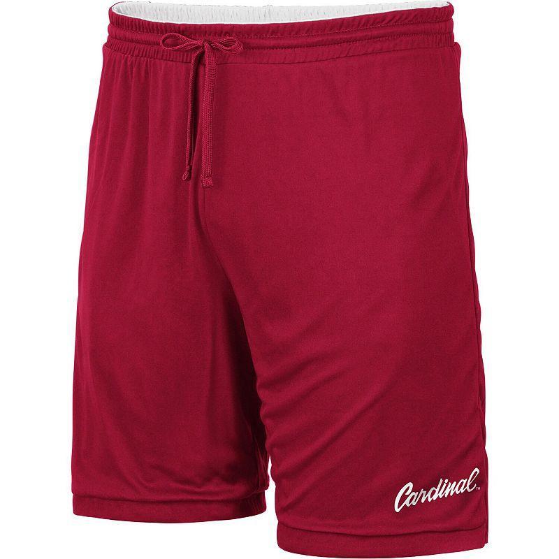 Mens Colosseum Cardinal Stanford Cardinal Wiggum Reversible Shorts Product Image