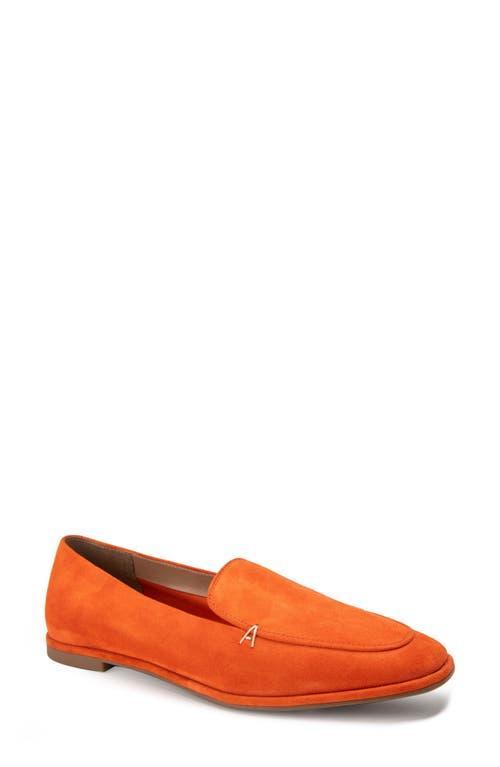 Aerosoles Neo Casual Womens Suede Loafers Med Orange Product Image