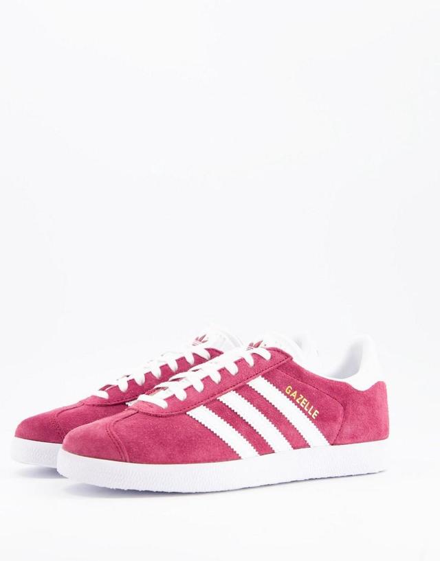 Mens adidas Gazelle Athletic Shoe - Black / White Product Image