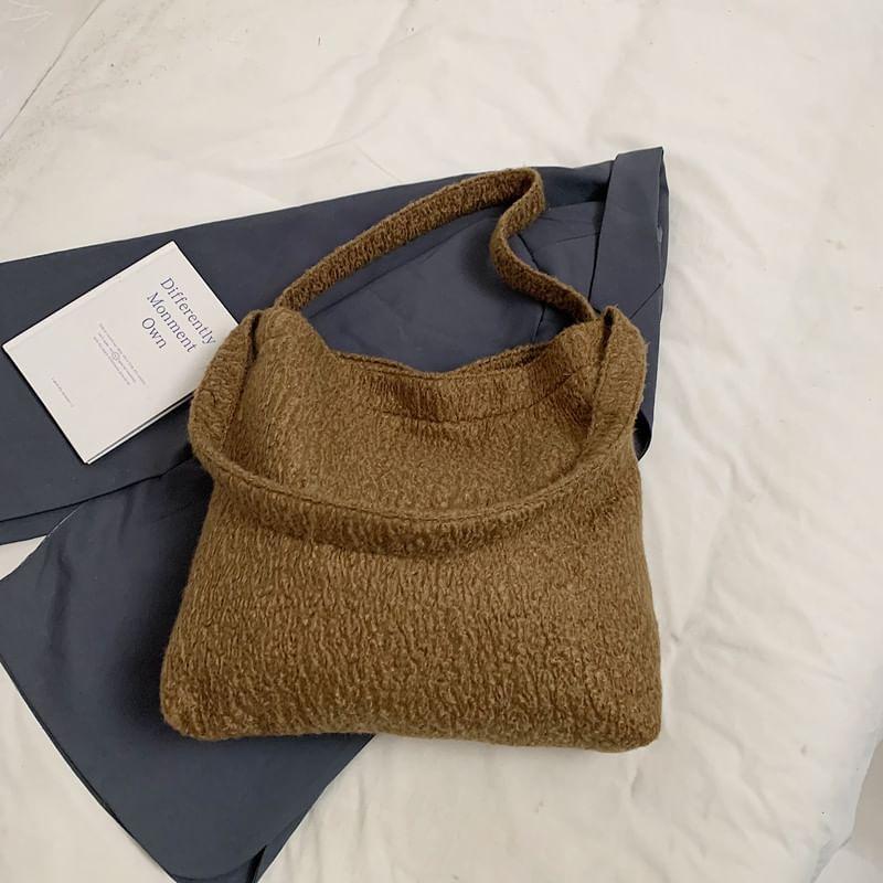 Plain Woolen Tote Bag Product Image