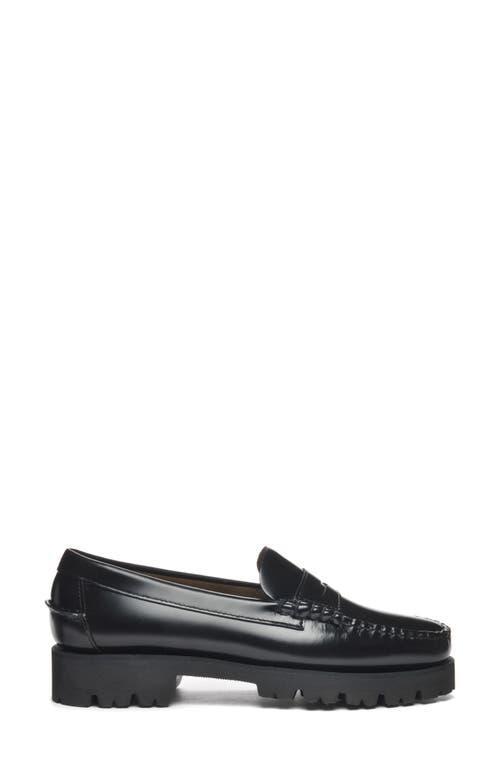 Dan Casual Lug-Sole Penny Loafers Product Image