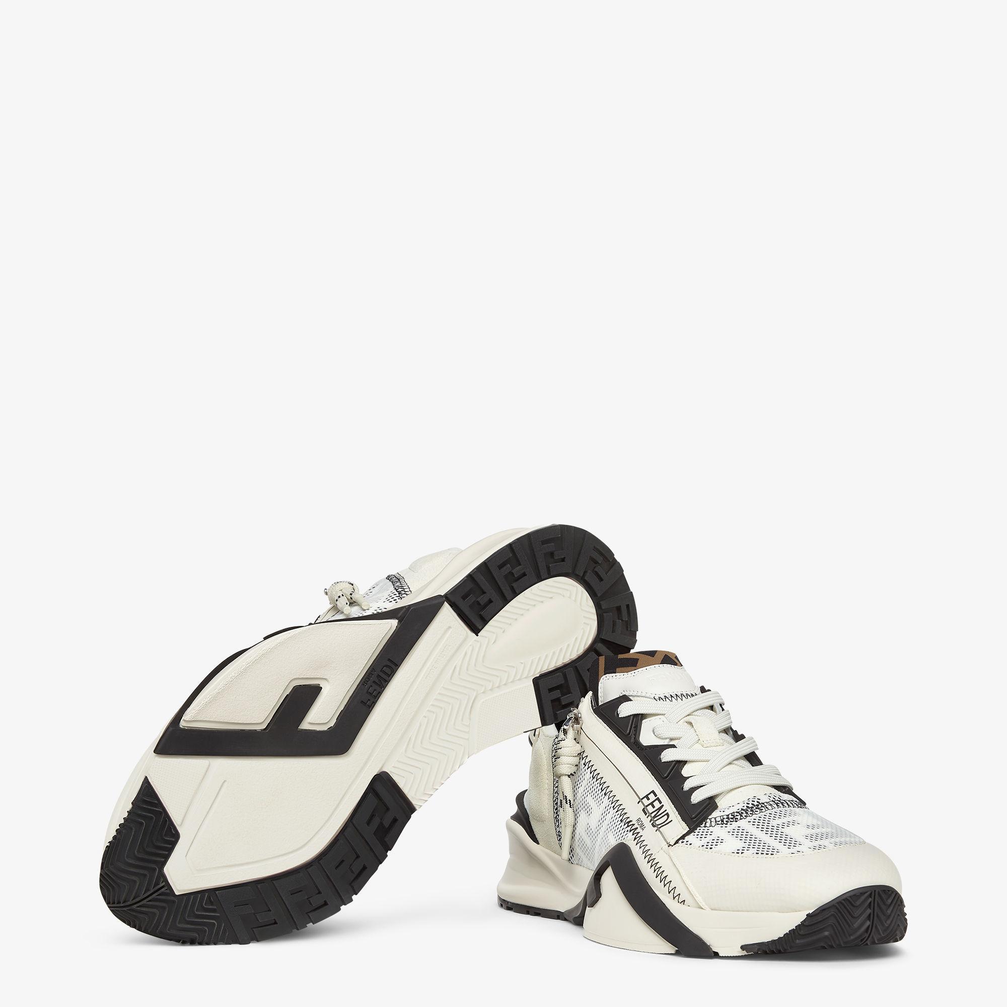 Fendi Flow SneakersWhite FF Lycra® running shoe Product Image