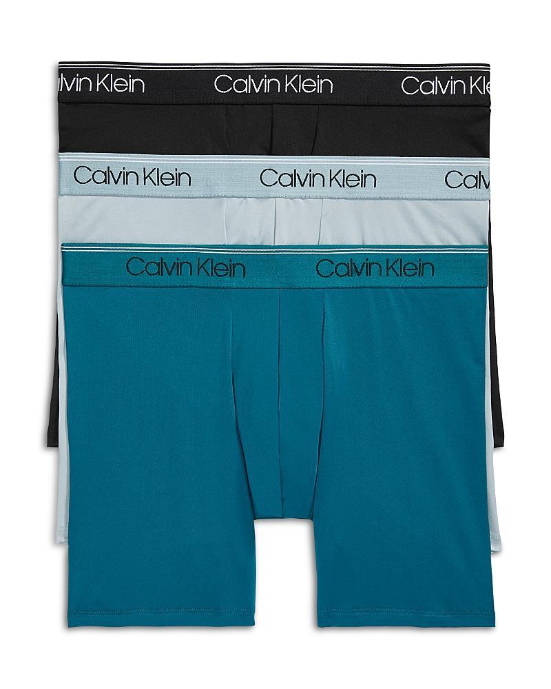 Calvin Klein 3-Pack Low Rise Microfiber Stretch Boxer Briefs Product Image