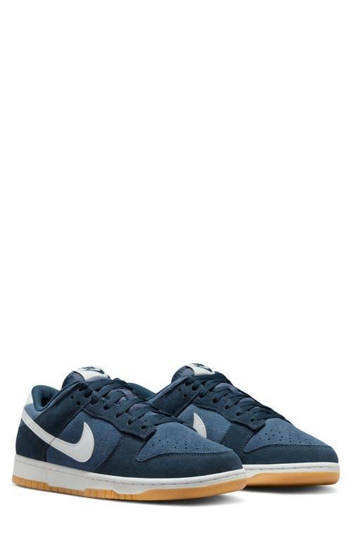 NIKE Men's Dunk Low Retro Se Shoes In Blue Product Image