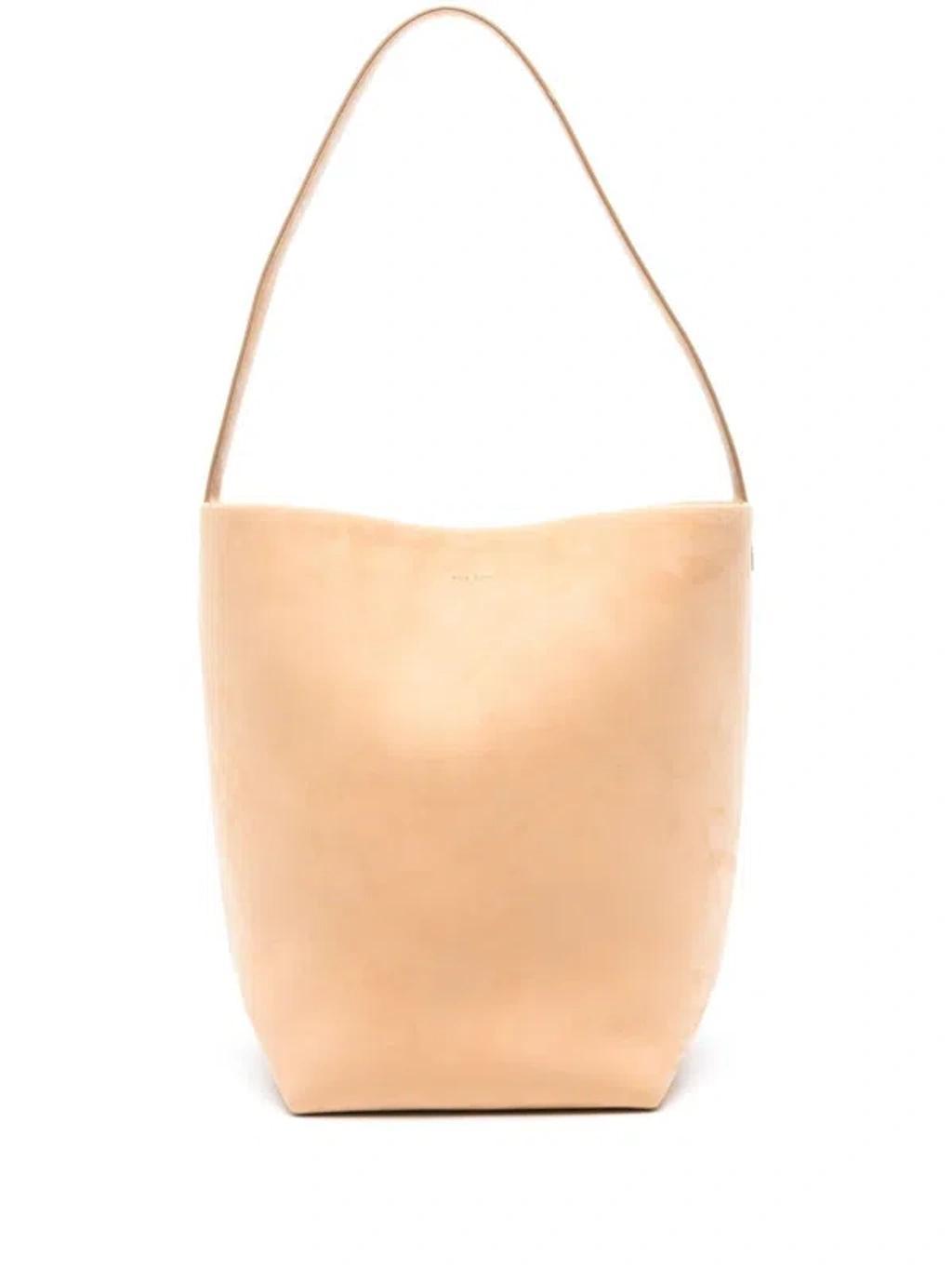 Neutral N/s Park Leather Tote Bag In Neutrals product image