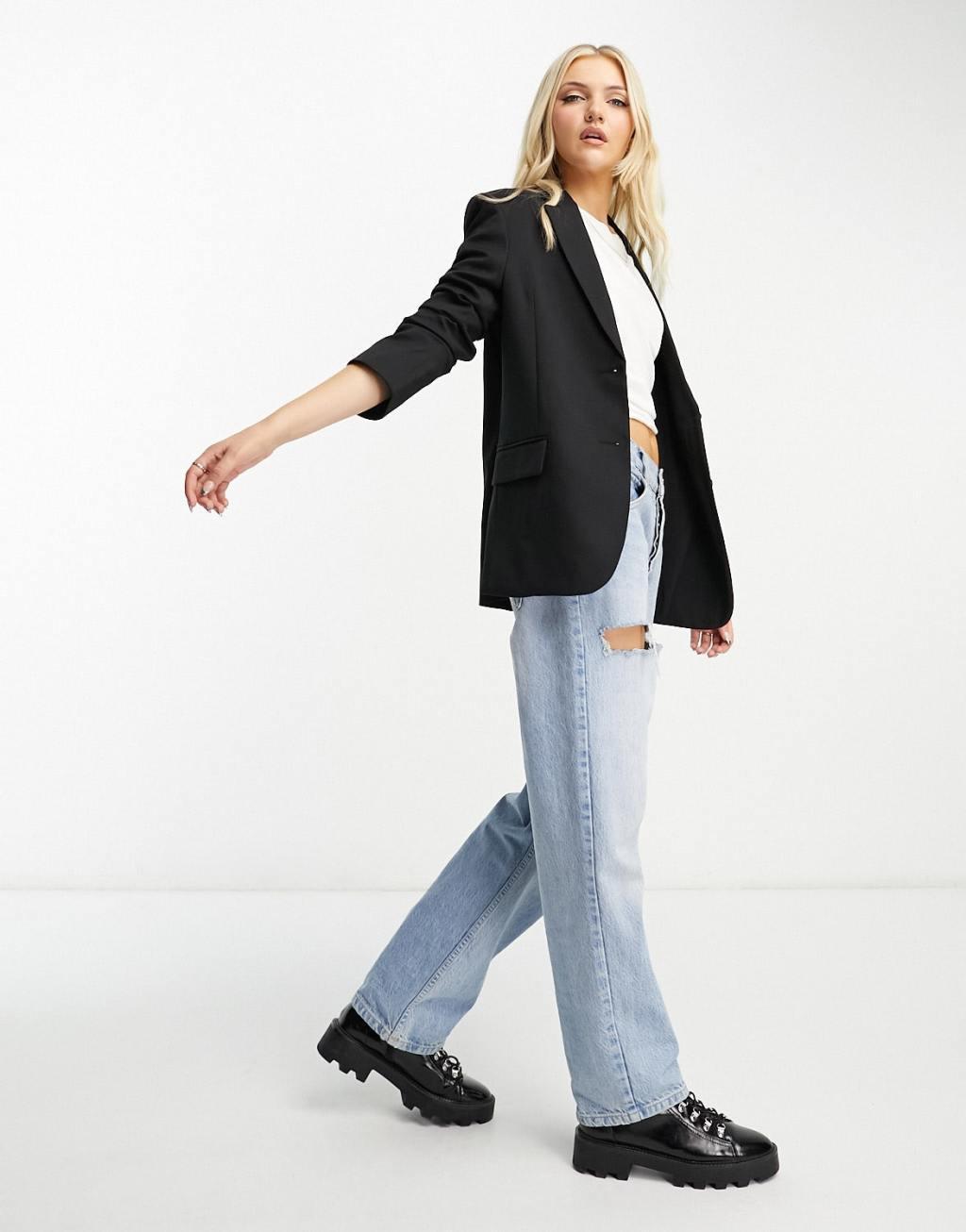 Monki oversized dad blazer Product Image