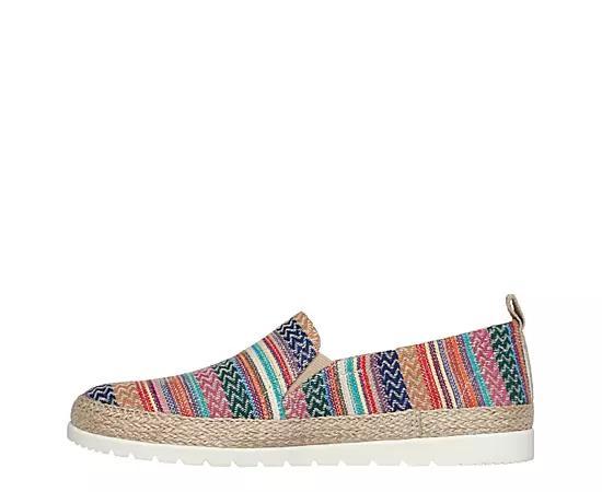 Skechers Womens Flexpadrille 3.0 In Detail Slip On Espadrille Product Image