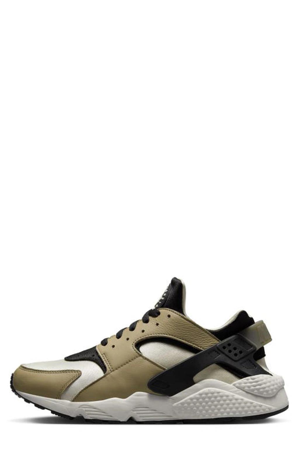 NIKE Air Huarache Leather And Rubber-trimmed Neoprene Sneakers In Neutrals Product Image