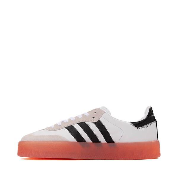 Womens adidas Sambae Athletic Shoe - Cloud White / Core Black / Semi Coral Product Image