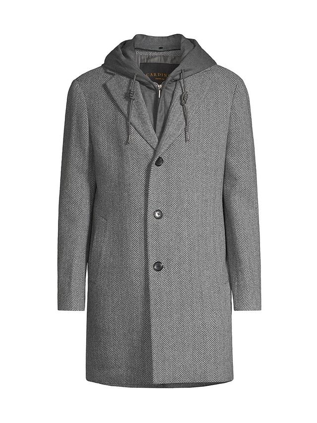 Cardinal of Canada Tate Wool Blend Coat with Hooded Wool Bib Product Image