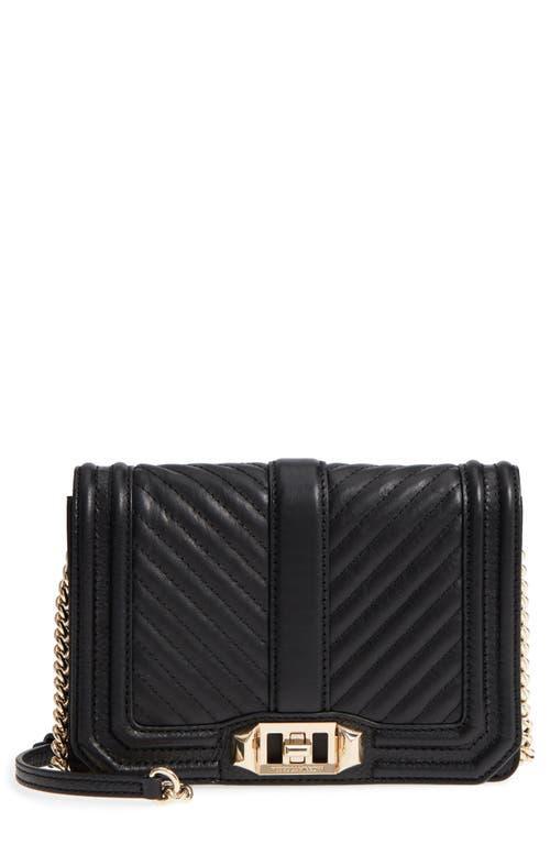 Rebecca Minkoff Small Love Leather Crossbody Bag Product Image